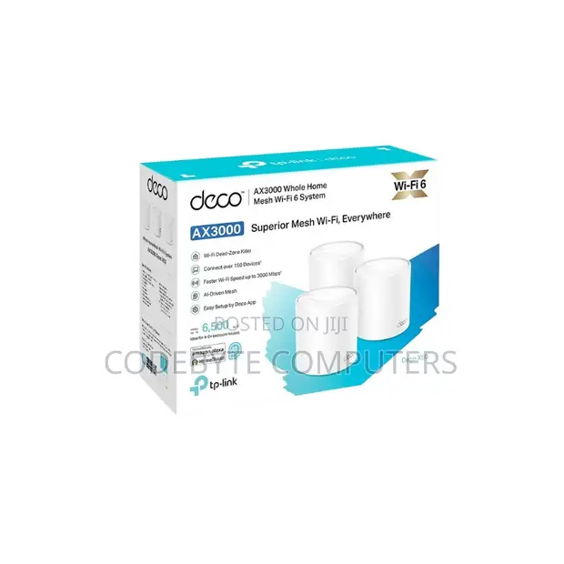 TP-Link Deco X50 AX3000 Mesh Wi-Fi 6 System (3 Pack) - 1