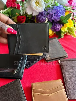 Genuine Leather Wallet with Money Clip