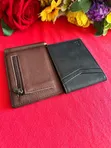 Genuine Leather Wallet with Money Clip - 2