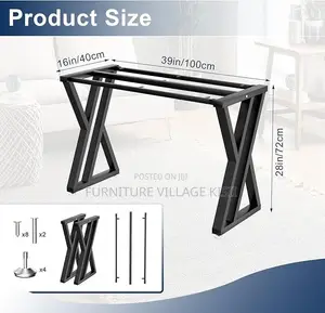 Generic Computer Desk - Kijivu Mbao Asilia