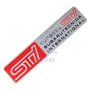 Subaru STI Logo Emblem Badge