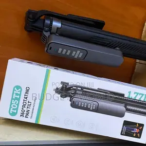 T05 360° Tripod Selfie Stick ya Vlog kwa Simu