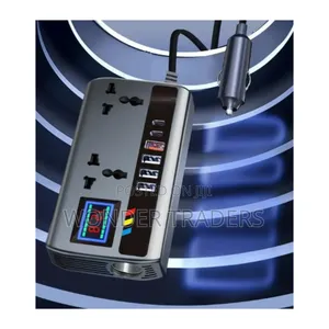 Car Inverter 12V/24V, 200W/400W with 6 USB Ports