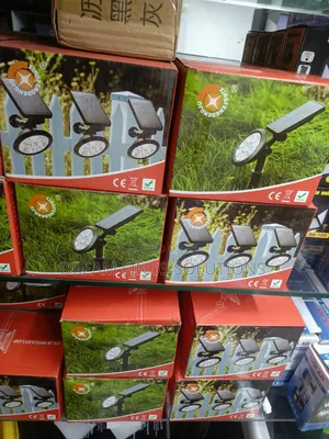 6-Piece Ultra-Bright Solar Garden Spotlights