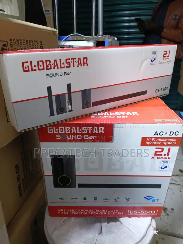 Globalstar GS-5503 2.1 Sound Bar ya Multimedia - 1