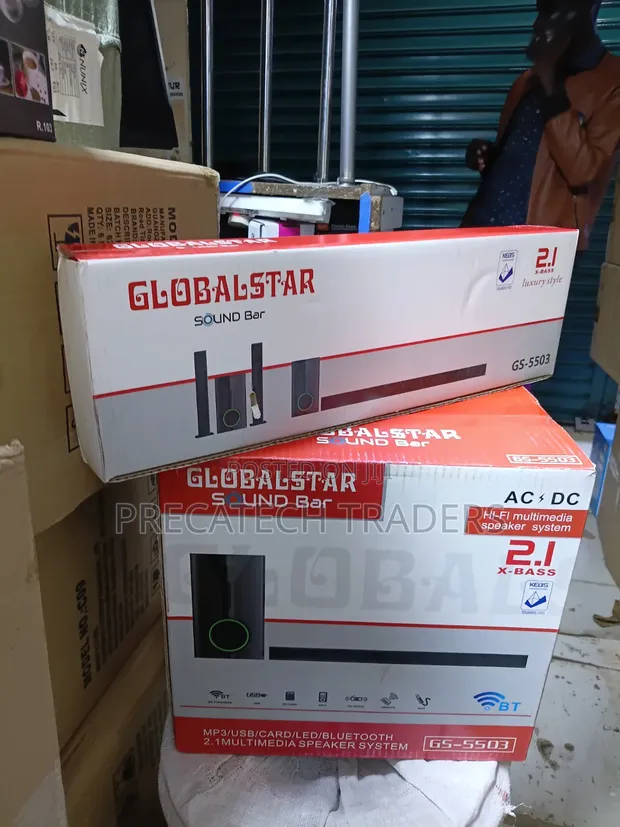 Globalstar GS-5503 2.1 Channel Soundbar na Subwoofer - 1