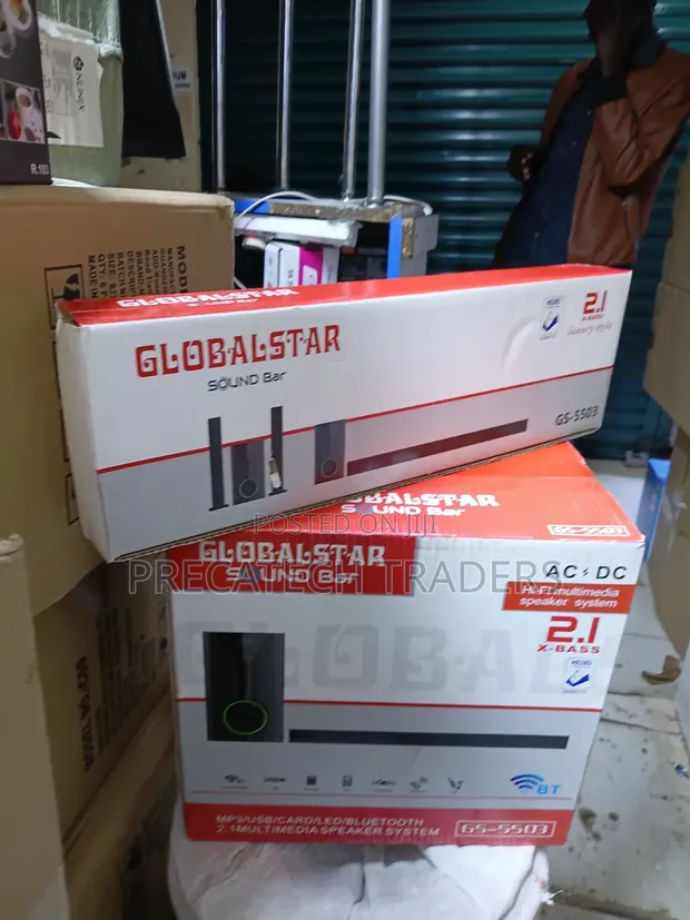Globalstar GS-5503 AC/DC Bluetooth Soundbar System - 1