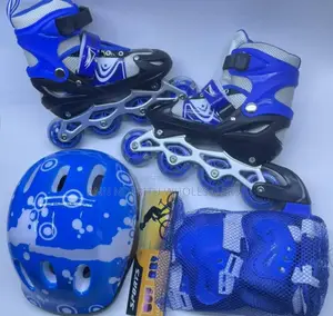 Brand New Blue Complete Skating Shoes