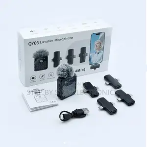 Factory Direct Wireless Lavalier Microphones F11-2, QY66