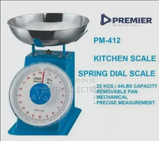 Premier PM-412 Spring Dial Kitchen Scale - 1