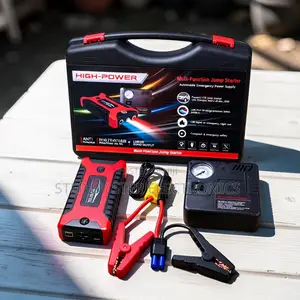 Brand New 12V 99800mAh Car Jump Starter with Air Compressor