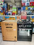 Mika ORYX Standing Cooker, 60x60cm, 3 Gas Burners + 1 Hot Plate - 1