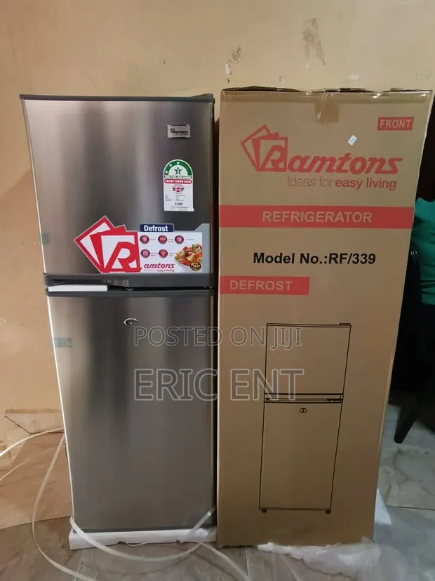 Ramtons 138L Double Door Refrigerator - 1
