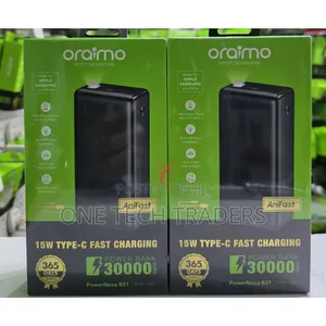 Oraimo PowerNova 30000mAh 15W Fast Charging Power Bank