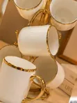 Set of 6 White Cups - 2