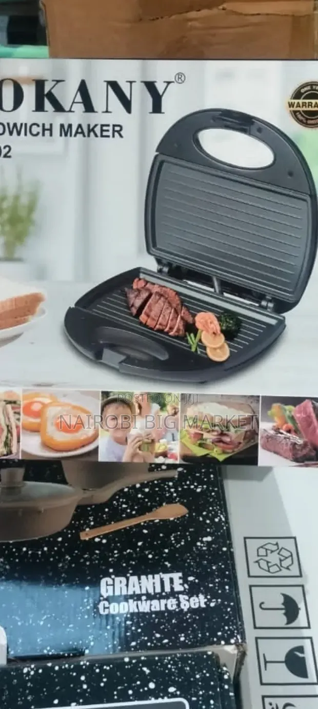 KJ-102 Sandwich Grill - Brand New - 1