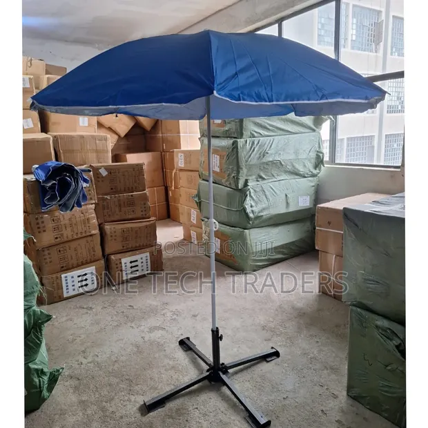 Garden Umbrella Shade Big Size Plus Umbrella Stand - 1