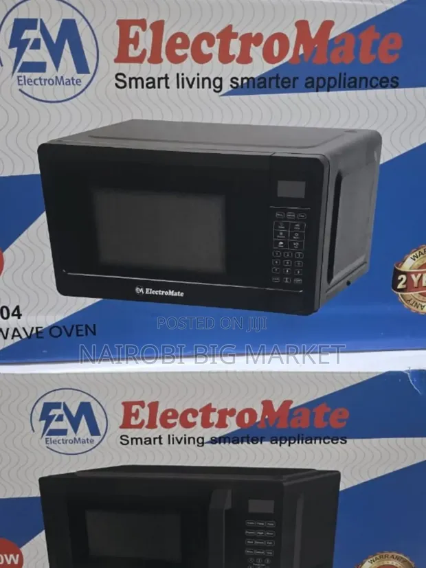Oveni ya Microwave ya Electromate ya 20L Mpya na Handle - 1