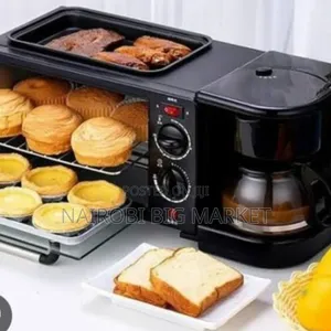 Mashine ya Kiamsha Kinywa ya Reki 3-in-1
