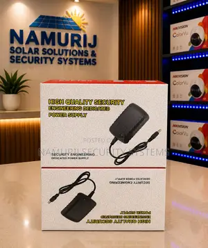 Adapta ya Umeme ya 12V 1A - Ugavi wa Umeme wa Mfumo wa Usalama wa CCTV