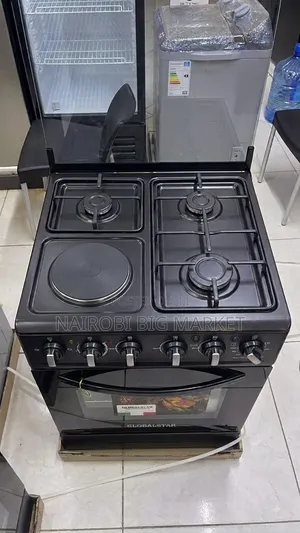 Globalstar JET 3+1 Jiko la Kusimama na Oven ya Umeme
