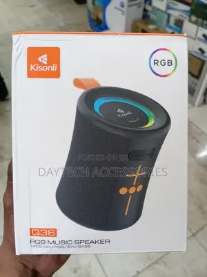 Spika ya Bluetooth Isiyo na Waya ya Kisonli Q36 RGB