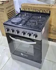 Nunix 60x60 3+1 Free Standing Cooker with Electric Oven - 2