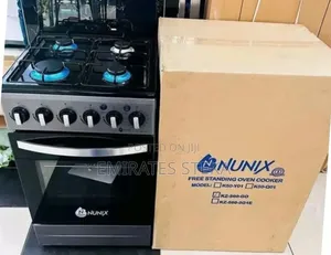 Nunix 50x55 Full Gas Standing Oven Cooker