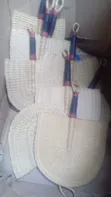 Handmade Woven Fly Swatter / Handwoven Fan - 1