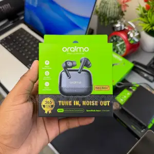 Oraimo SpaceBuds Neo+ ANC Wireless Earbuds - Black
