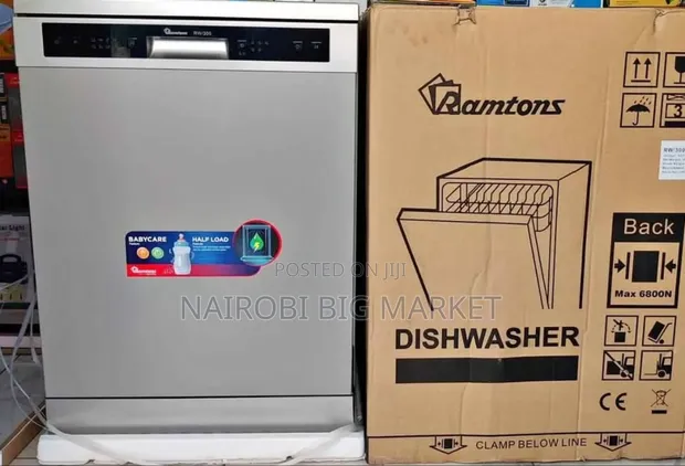 13 Dishes 12 Setting Ramtons Rw 300 Dish Washer - 1