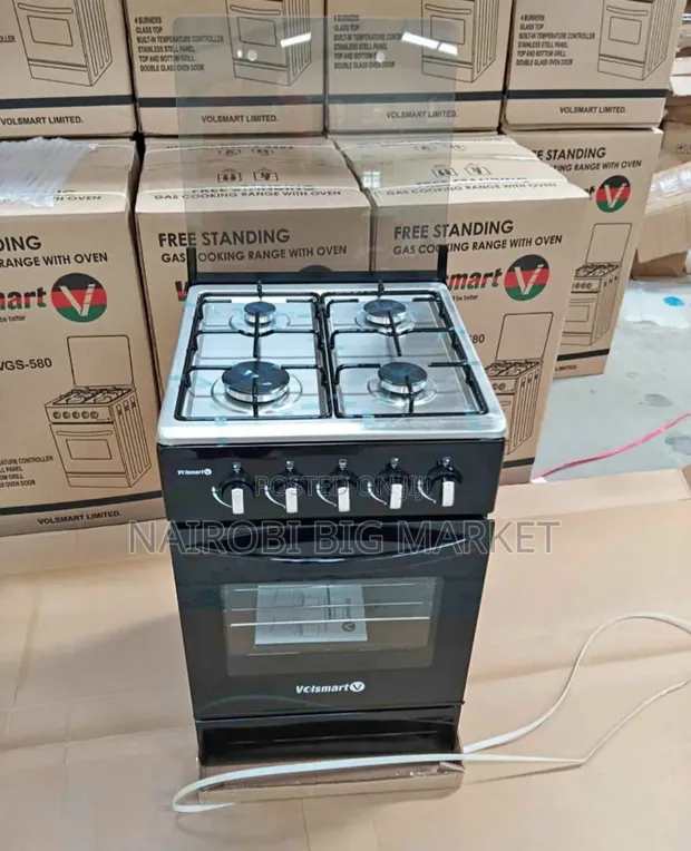 50x55 Volsmart Full Gas JET Standing Cooker - 1