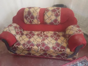 Sofaset ya Viti Viwili - Mbao Imara
