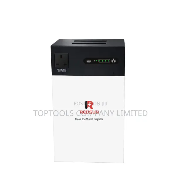 Redsun 1kW Portable Backup Power Station 500W+1000Wh Lithium - 1