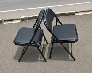 Foldable Leather Chairs (Brand New)
