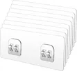 Single Clear Self Adhesive Hooks / Shelf Stickers - 3