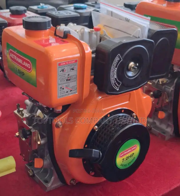 Astramilano 7.0hp Air-Cooled Diesel Engine - 1