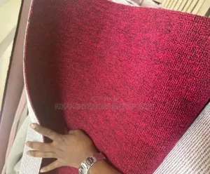 Wall-to-Wall Maroon Carpets - Environmental Friendly Office Carpets