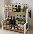 2-Tier Kitchen Countertop Condiment Rack - 1