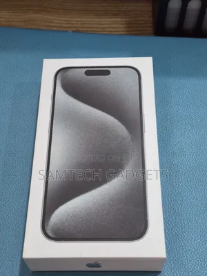 New Apple iPhone 15 Pro 256GB Black