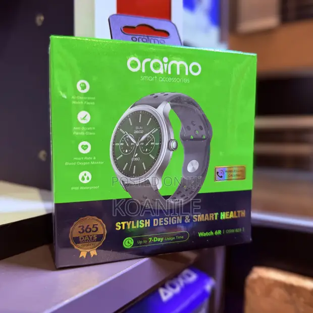 Oraimo Watch 6R Smartwatch (OSW-823) - 1
