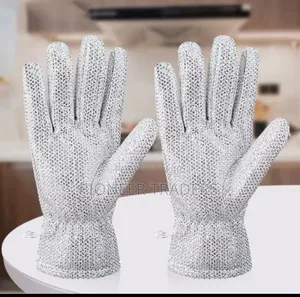 Magic Steel Wire Cleaning Gloves (Pair)