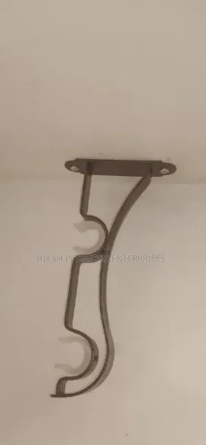 Jua Kali Curtain Rods & Holders - Powder Coated