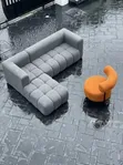 Seven Seater Bubble Sofa with Spring Cushion - Free Delivery - 3