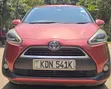 Toyota Sienta 2017 Maroon Hybrid - 1
