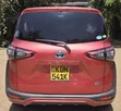 Toyota Sienta 2017 Maroon Hybrid - 2