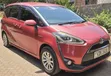 Toyota Sienta 2017 Maroon Hybrid - 3