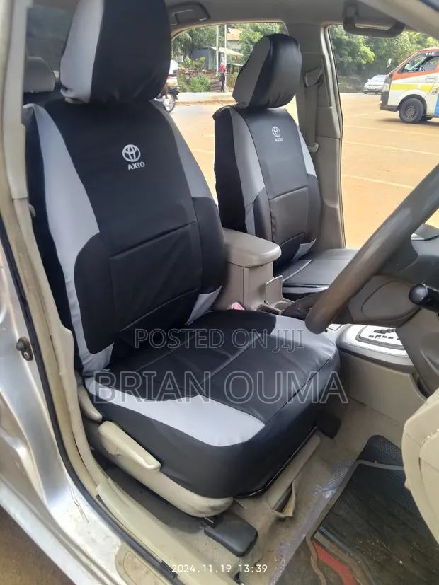 Toyota Axio Custom Leather Seat Covers - 1