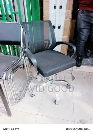 Boss Office Products Mesh Chair - Black