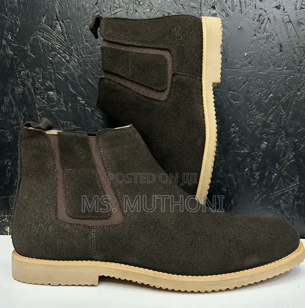 ALDO Suede Chelsea Boots - Black, Dark Brown, Tan - 1